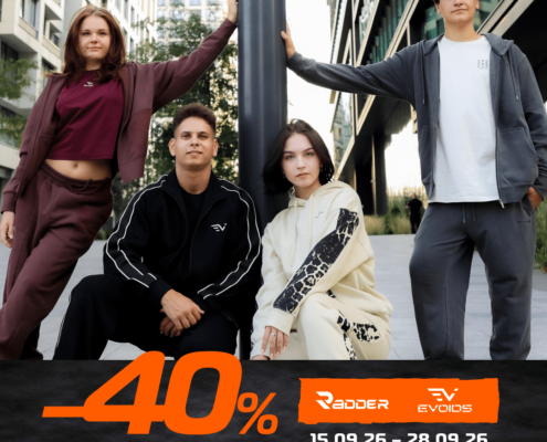 –40% на другу річ в SPORT CITY!